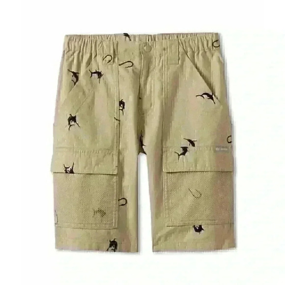 NEW NWT Columbia Kids Half Moon™ Embroidered Short, Little/Big Kids, Sz S/P $50 - Picture 2 of 8